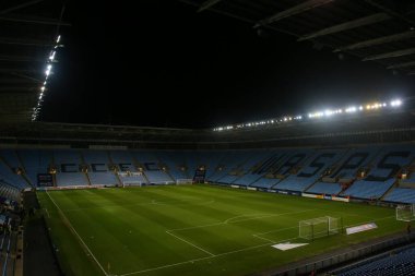 Coventry Building Society Arena 'nın genel görünümü, Coventry City' nin evi Sky Bet Şampiyonası öncesinde Coventry City, Coventry Building Society Arena 'da West Bromwich Albion' a karşı, 21 Aralık 202