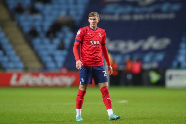 Taylor Gardner-Hickman # 29 numara West Bromwich Albion Sky Bet Şampiyonası maçında Coventry City - West Bromwich Albion Coventry Building Society Arena, Coventry, Birleşik Krallık, 21 Aralık 202