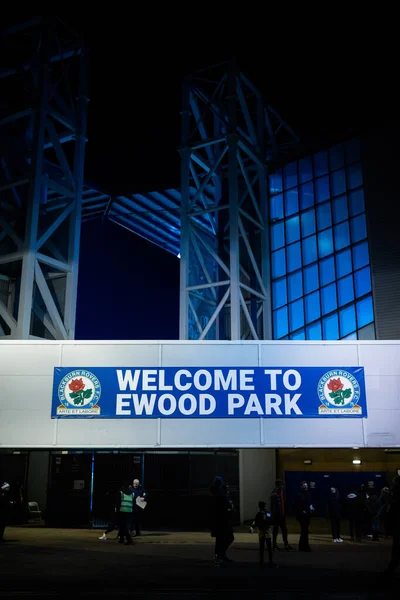 General View Ewood Park Carabao Cup Fourth Match Blackburn Rovers — Stock Photo, Image