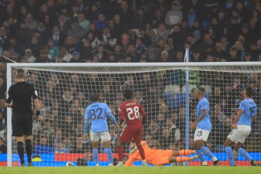 Liverpool 'dan Fabio Carvalho 28 numara, 22 Aralık 202' de Etihad Stadyumu 'nda oynanan dördüncü tur Carabao Kupası karşılaşmasında 1-1 berabere kaldı.