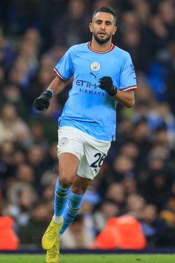 Manchester City 'nin 22 Aralık 202' de Etihad Stadyumu 'nda oynanan dördüncü tur müsabakasında Manchester City ile Liverpool karşılaşması sırasında Manchester City' den 26.