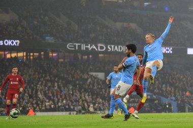 Manchester City 'nin 9 numaralı oyuncusu Erling Hland, 22 Aralık 2022 tarihinde Etihad Stadyumu' nda oynanan dördüncü tur Carabao Kupası karşılaşmasında 1-0 berabere kaldı.