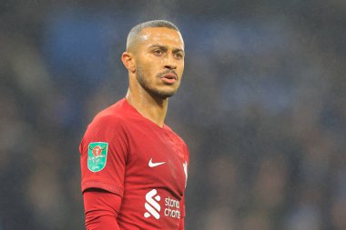 Thiago Alcantara # 6 Carabao Kupası Dördüncü Raundda Manchester City - Liverpool Etihad Stadyumu, İngiltere 22 Aralık 202