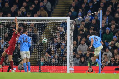 Manchester City 'den Nathan Ak # 6, 22 Aralık 2022 tarihinde Etihad Stadyumu' nda oynanan dördüncü tur Carabao Kupası karşılaşmasında 3-2 berabere kaldı.