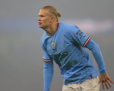 Manchester City, Manchester Stadyumu, 22 Aralık 2022 'de oynanan dördüncü tur Carabao Kupası karşılaşmasında 9. Erling Hland