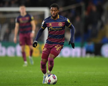 Kenneth Paal # 22. QPR Sky Bet Şampiyonası maçında Cardiff City, Queens Park Rangers 'a karşı Cardiff City Stadyumu, Cardiff, Birleşik Krallık, 26 Aralık 202