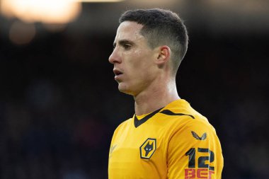 Wolverhampton Wanderers 'ın Daniel Podence # 10' u Premier League maçında Everton Wolverhampton Wanderers 'a karşı Goodison Park, Liverpool, Birleşik Krallık, 26 Aralık 202