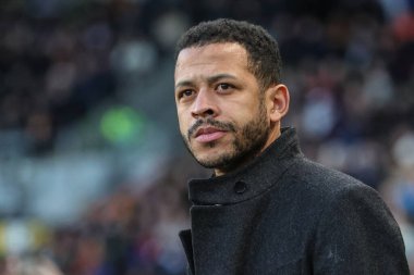 Liam Rosenior Menajeri Hull City Sky Bet Şampiyonası maçında Hull City, MKM Stadyumu, Hull, Birleşik Krallık 'ta Blackpool' a karşı.
