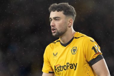 Wolverhampton Wanderers 'dan Max Kilman # 23 Premier League maçı sırasında Everton Wolverhampton Wanderers' a karşı Goodison Park, Liverpool, Birleşik Krallık, 26 Aralık 202