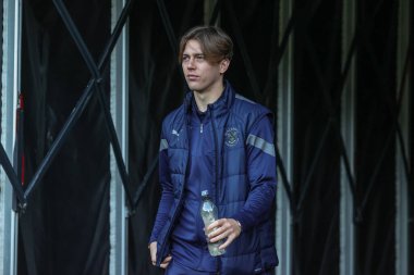 Blackpool 'dan Callum Wright # 24 Sky Bet Şampiyonası maçı Hull City - Blackpool MKM Stadyumu, Hull, Birleşik Krallık, 26 Aralık 202