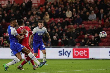 Middlesbrough 'dan Chuba Akpom 29 numara 26 Aralık 202' de Riverside Stadyumu, Middlesbrough 'da oynanan Sky Bet Şampiyonası maçında gol attı ve 2-0 berabere kaldı.