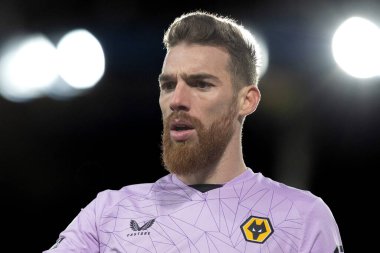 Wolverhampton Wanderers 'dan Jose Sa # 1 Premier League maçında Everton Wolverhampton Wanderers' a karşı Goodison Park, Liverpool, Birleşik Krallık, 26 Aralık 202