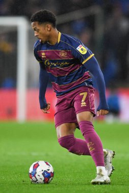 Cardiff City Stadyumu 'ndaki Cardiff City-Queens Park Rangers maçında QPR # 7. Chris Willock, 26 Aralık 202