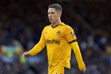 Wolverhampton Wanderers 'ın Daniel Podence # 10' u Premier League maçında Everton Wolverhampton Wanderers 'a karşı Goodison Park, Liverpool, Birleşik Krallık, 26 Aralık 202