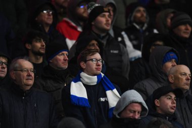 Sky Bet Şampiyonası 'nda QPR taraftarları Cardiff City, Queens Park Rangers' a karşı Cardiff City Stadyumu, Cardiff, İngiltere, 26 Aralık 202