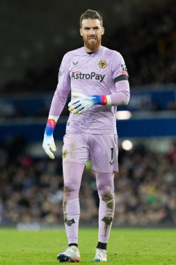 Wolverhampton Wanderers 'dan Jose Sa # 1 Premier League maçında Everton Wolverhampton Wanderers' a karşı Goodison Park, Liverpool, Birleşik Krallık, 26 Aralık 202