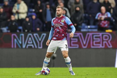 Burnley 'den Charlie Taylor # 3 Sky Bet Şampiyonası maçında Burnley, Birmingham City' e karşı Turf Moor, Burnley, İngiltere, 27 Aralık 202