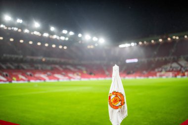 Old Trafford 'un Premier League maçından önceki genel görünümü Manchester United ile Nottingham Forest maçı 27 Aralık 202' de Old Trafford, Manchester, İngiltere 'de gerçekleşti.