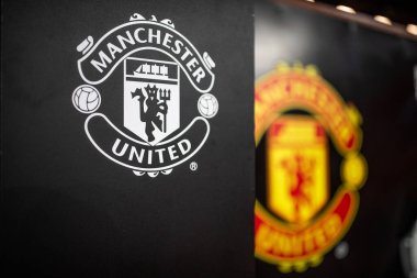 Old Trafford 'un Premier League maçından önceki genel görünümü Manchester United ile Nottingham Forest maçı 27 Aralık 202' de Old Trafford, Manchester, İngiltere 'de gerçekleşti.