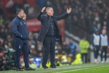 Steve Cooper Nottingham Forest teknik direktörü Premier Lig maçında Manchester United ve Nottingham Forest maçında 27 Aralık 202 'de Old Trafford, Manchester, İngiltere' de yine kötü bir karar aldı.