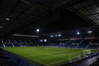 The Hawthorns, West Bromwich Albion 'un evi, West Bromwich Albion maçı öncesinde West Bromwich Albion, Preston North End' e karşı The Hawthorns, West Bromwich, Birleşik Krallık, 29 Aralık 202
