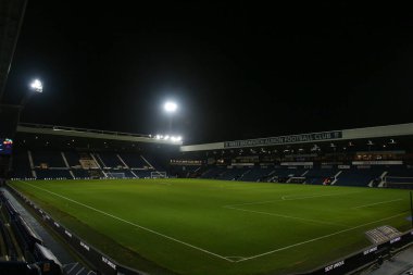 The Hawthorns, West Bromwich Albion 'un evi, West Bromwich Albion maçı öncesinde West Bromwich Albion, Preston North End' e karşı The Hawthorns, West Bromwich, Birleşik Krallık, 29 Aralık 202
