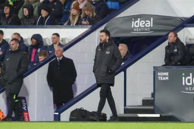 West Bromwich Albion takımının teknik direktörü, West Bromwich Albion - Preston North End maçında, The Hawthorns, West Bromwich, Birleşik Krallık, 29 Aralık 2022