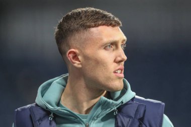 West Bromwich Albion 'dan Dara O' Shea West Bromwich Albion 29 Aralık 202 'de The Hawthorns, West Bromwich, Birleşik Krallık' ta West Bromwich Albion 'a karşı Preston North End maçından önce geldi.