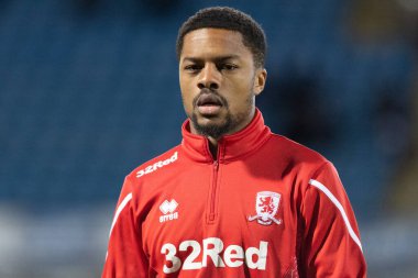 Middlesborough 'dan Chuba Akpom # 29. Gökyüzü İddia Şampiyonası' ndan önce Blackburn Rovers, Middlesbrough 'a karşı Ewood Park, Blackburn, Birleşik Krallık, 29 Aralık 202