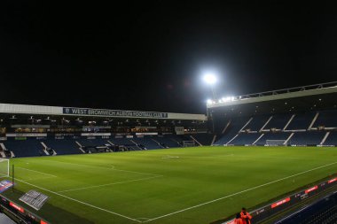 The Hawthorns, West Bromwich Albion 'un evi, West Bromwich Albion maçı öncesinde West Bromwich Albion, Preston North End' e karşı The Hawthorns, West Bromwich, Birleşik Krallık, 29 Aralık 202
