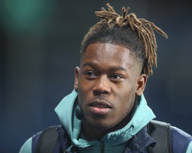 West Bromwich Albion 'dan Brandon Thomas-Asante 29 Aralık 202' de West Bromwich Albion, Preston North End 'e karşı oynadığı The Hawthorns, West Bromwich maçından önce geldi.