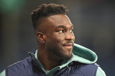 West Bromwich Albion 'dan Daryl Dike 29 Aralık 202' de West Bromwich Albion, Preston North End 'e karşı oynadığı The Hawthorns, West Bromwich Albion maçından önce geldi.