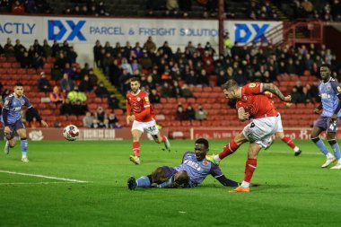 Barnsley 'den James Norwood 29 Aralık 202' de Oakwell, Barnsley, İngiltere 'de oynanan Sky Bet 1 maçında 1-0 berabere kaldı.