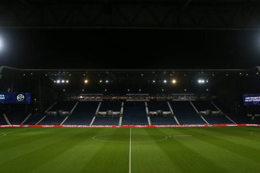 The Hawthorns, West Bromwich Albion 'un evi, West Bromwich Albion maçı öncesinde West Bromwich Albion, Preston North End' e karşı The Hawthorns, West Bromwich, Birleşik Krallık, 29 Aralık 202