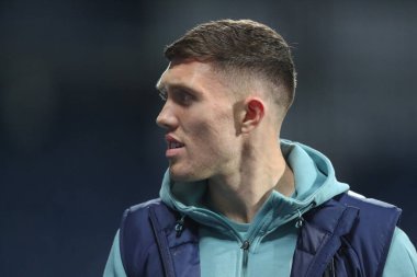 West Bromwich Albion 'dan Dara O' Shea West Bromwich Albion 29 Aralık 202 'de The Hawthorns, West Bromwich, Birleşik Krallık' ta West Bromwich Albion 'a karşı Preston North End maçından önce geldi.