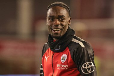 Barnsley 'den Devante Cole # 44 Sky Bet Ligi 1 maçında Barnsley, Fleetwood Town' a karşı Oakwell, Barnsley, Birleşik Krallık, 29 Aralık 202