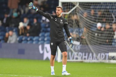 Alex Palmer # 24 West Bromwich Albion maç öncesi ısınma maçı öncesinde West Bromwich Albion, Preston North End 'e karşı Hawthorns, West Bromwich, Birleşik Krallık, 29 Aralık 202