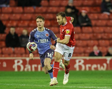 Herbie Kane # 8 of Barnsley Sky Bet Ligi 1 maçında Oakwell, Barnsley, Birleşik Krallık 'ta Fleetwood Town' a karşı 29 Aralık 202