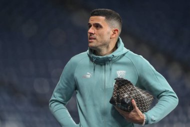 West Bromwich Albion 'dan Tomas Rogi, West Bromwich Albion' a karşı Preston North End 'in 29 Aralık 2022' de oynadığı The Hawthorns, West Bromwich maçından önce geldi.