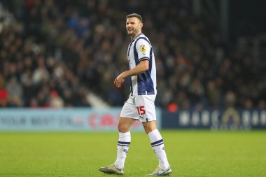 Erik Pieters # 15 of West Bromwich Albion Sky Bet Şampiyonası maçı sırasında West Bromwich Albion Preston North End 'e karşı The Hawthorns, West Bromwich, Birleşik Krallık, 29 Aralık 202