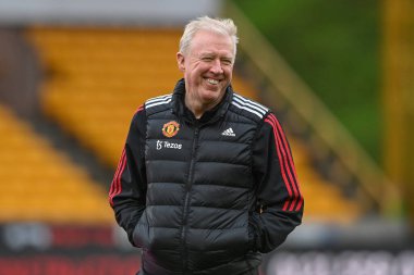 Steve McClaren, 31 Aralık 202 'de İngiltere' nin Wolverhampton kentinde Manchester United 'a karşı oynanan Premier League maçı öncesinde geldi.