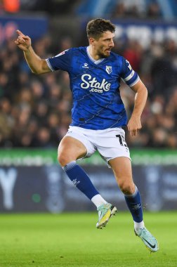 30 Aralık 202 'de Swansea.com Stadyumu, Swansea.com, İngiltere' de oynanan Swansea City vs Watford maçında Watford 'dan Craig Cathcart # 15