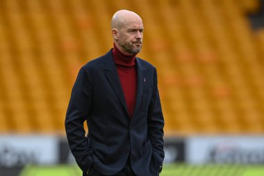 Manchester United 'ın on Hag teknik direktörü, 31 Aralık 202' de İngiltere 'nin Molineux kentinde oynanan Premier League karşılaşması öncesinde Wolverhampton Wanderers ile Manchester United maçına geldi.