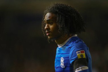 Birmingham City 'den Tahith Chong # 18, Gökyüzü İddia Şampiyonası maçı sırasında Birmingham City, St Andrews, Birmingham, Birleşik Krallık' ta Hull City 'ye karşı.