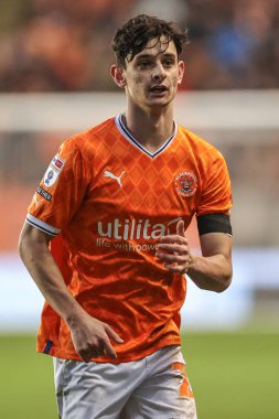 Blackpool 'un Charlie Patino # 28' i Blackpool 'da Blackpool - Sunderland maçında 1 Ocak 202' de Bloomfield Road, Blackpool 'da karşılaştı.