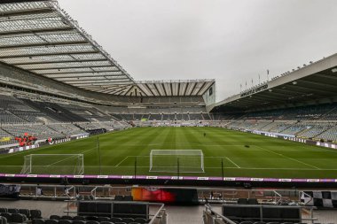 Premier Lig karşılaşması öncesinde St. James 's Park' ın genel görünümü 31 Aralık 202 'de St. James' s Park, Newcastle 'da Newcastle United ile Leeds United karşılaşması.