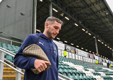 Plymouth Argyle orta saha oyuncusu Danny Mayor (10), 1 Ocak 202 'de İngiltere' nin Plymouth kentinde oynanan Sky Bet 1 karşılaşmasında sahaya çıktı.