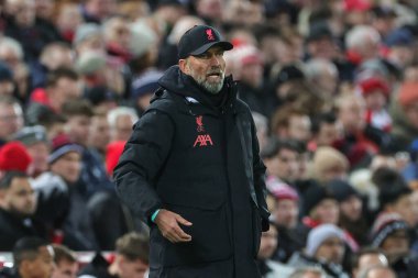 Liverpool Premier Lig maçında Liverpool 'un teknik direktörü Jrgen Klopp, 30 Aralık 2022' de Liverpool, Liverpool 'da Leicester City' e karşı oynamıştır.