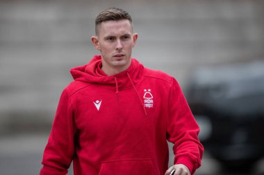 Nottingham Ormanı 'ndan Dekan Henderson Premier Lig maçından önce Nottingham Forest Chelsea' ye karşı City Ground, Nottingham, 1 Ocak 202 'de geldi.