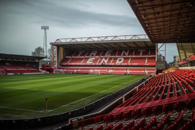 Premier Lig maçından önce The City Ground 'un genel görünümü Nottingham Forest' a karşı Chelsea City Ground, Nottingham, İngiltere, 1 Ocak 202